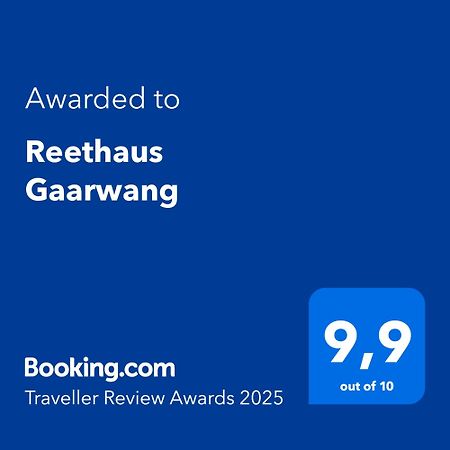 Villa Reethaus Gaarwang Gelting Exterior foto